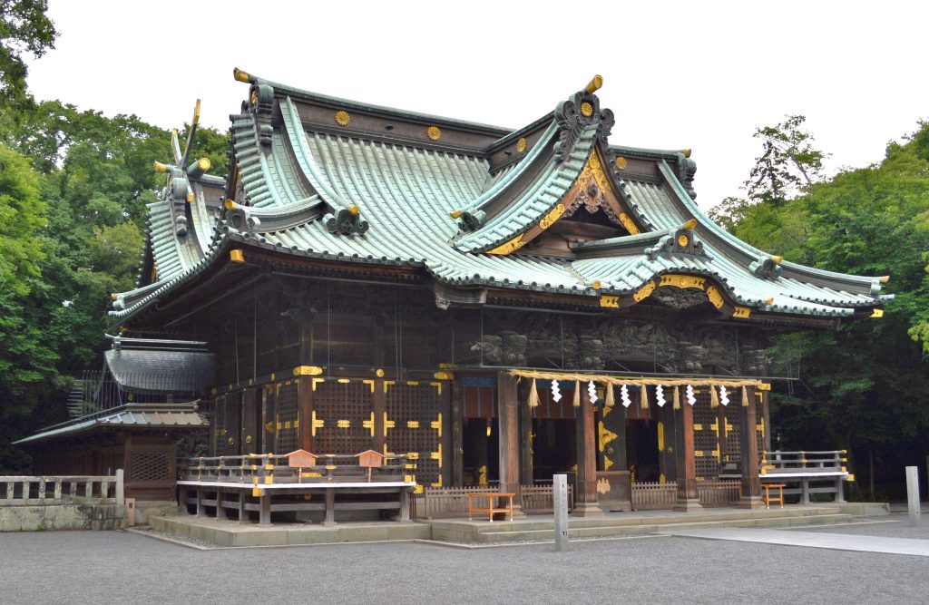 三嶋大社の御社殿（拝殿）